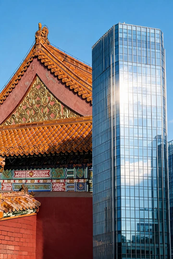 故宫红墙纹理拍不清？这个纹理增强太强了 修图后