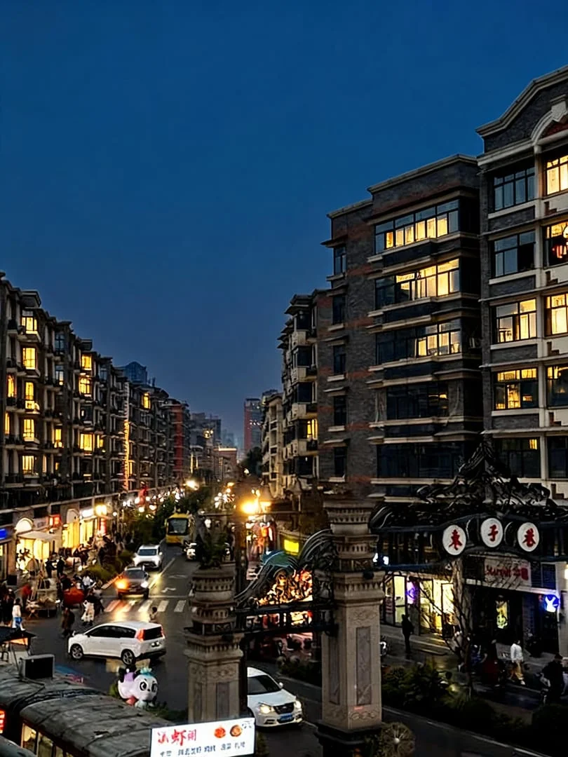 城市夜景不够璀璨？这个灯光增强太绝了 修图后