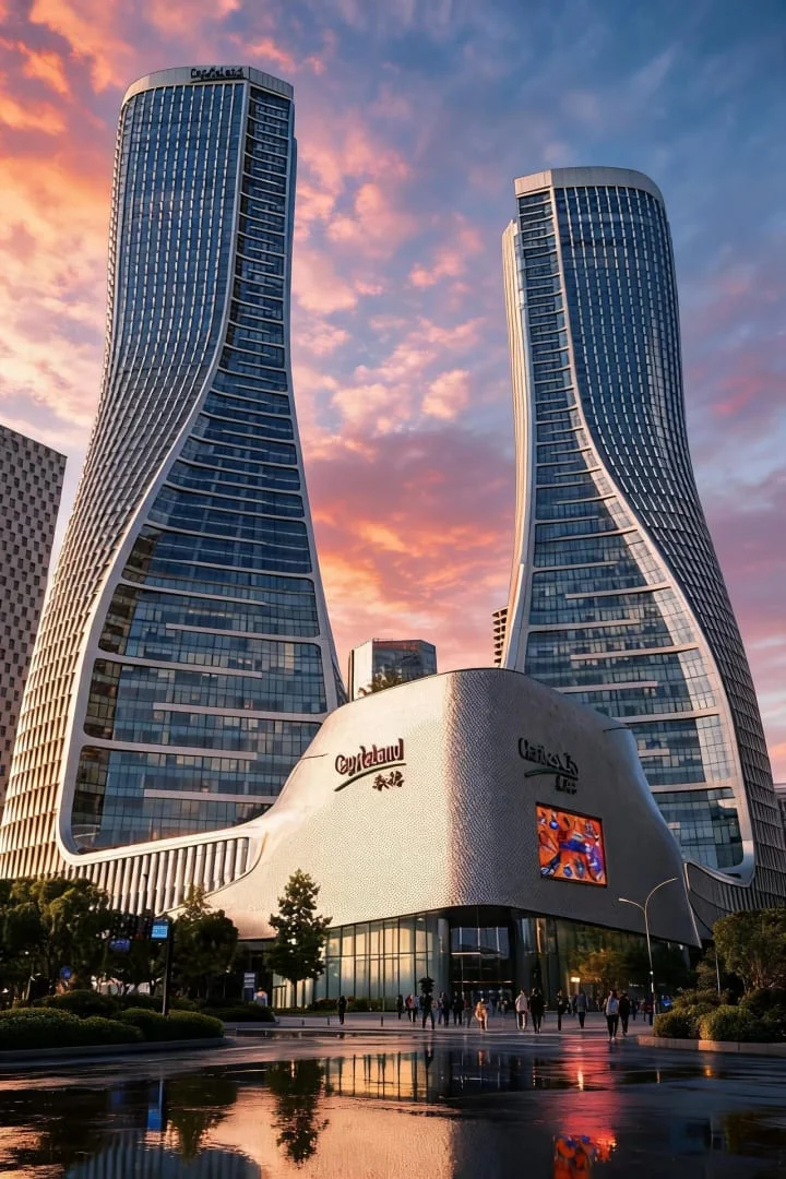 Brick Visual建筑效果图风格转换 修图后